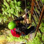 on Mauri e Miki Ferrata Burrone Giovanelli